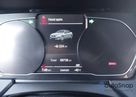 2021 BMW 228I Gran Coupe xDrive z USA, uszkodzony, nr VIN WBA73AK01M7G97314